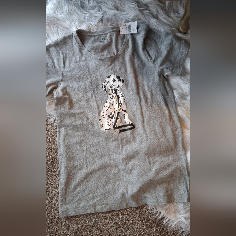 J. Crew Heather Gray Tee
